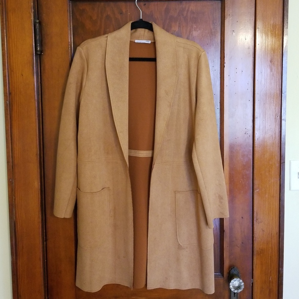Zara camel topper jacket